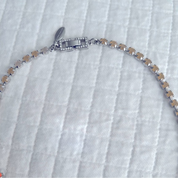 Ann Taylor Statement Rhinestone Jewel Necklace - Picture 5 of 5